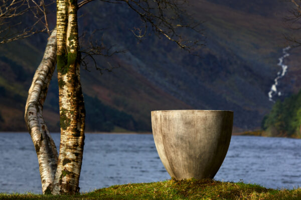 Lucia Weathered Grey Planters