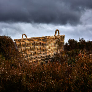 Kubu Square Basket with Handles
