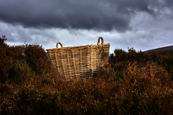 Kubu Square Basket with Handles
