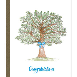 Congratulations Card - Blue