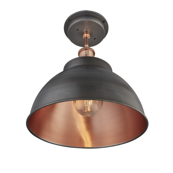 Brooklyn Outdoor Dome Flush Mount