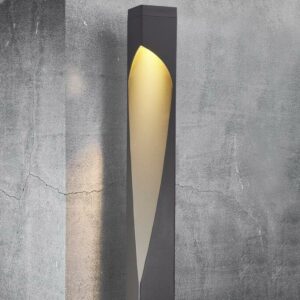 Concordia Bollard Light in Anthracite