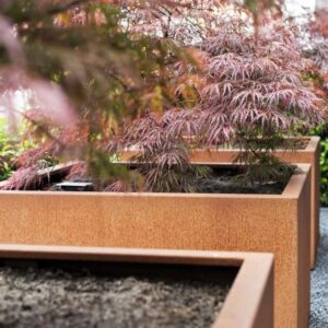 Corten Steel Andes Pot