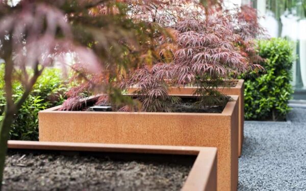 Corten Steel Andes Pot