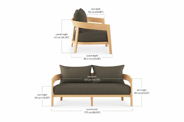 Dunmore Sofa Set  in Racing Green - Image 3