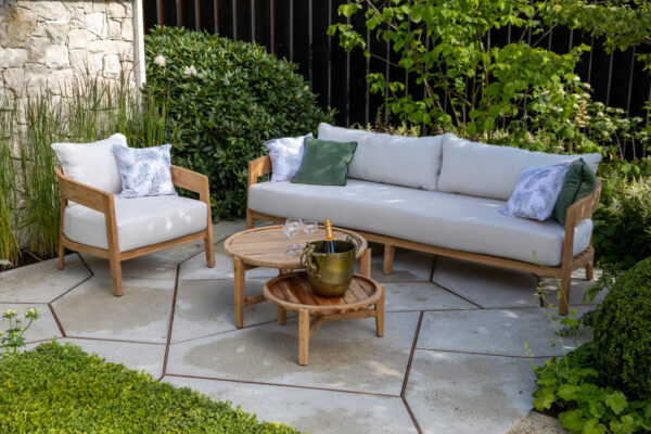 Dunmore Sofa Set in Slate - Image 2