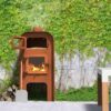 Gap Outdoor Fireplace - Extra large size - With Door & Pizza Oven