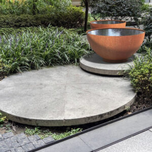 Bocca Corten Steel Water Feature