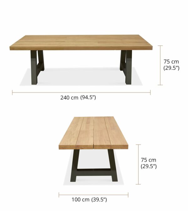 Copenhagen Dining table & chairs - Image 2