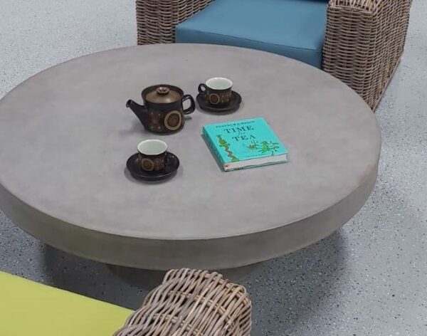Round Outdoor Coffee Table