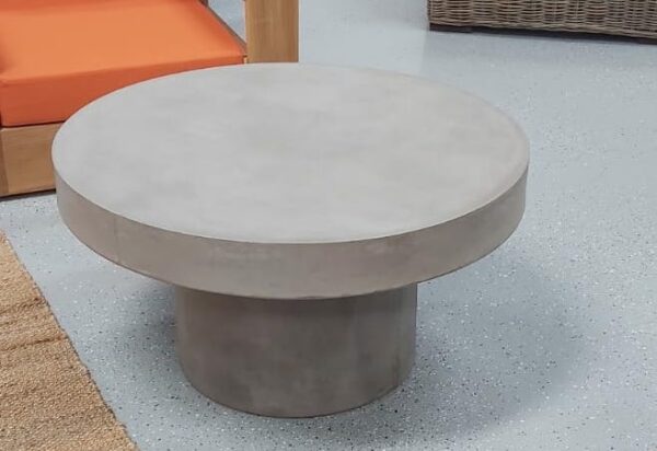 Round Outdoor Coffee Table - Image 2