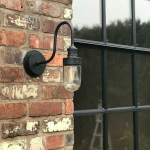 Swan Neck Outdoor Wall Light
