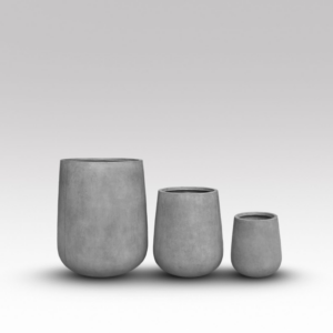 Tulip Planter in Weathered cement fibre