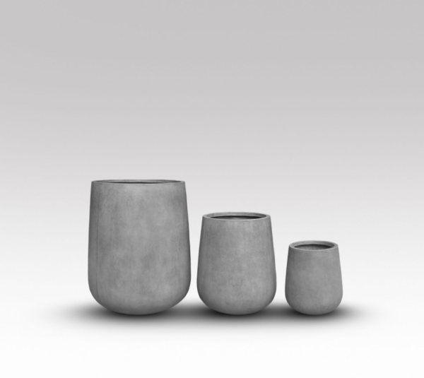 Tulip Planter in Weathered cement fibre