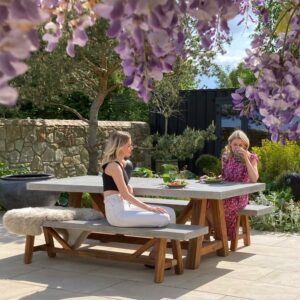 Valencia Table & Bench Set