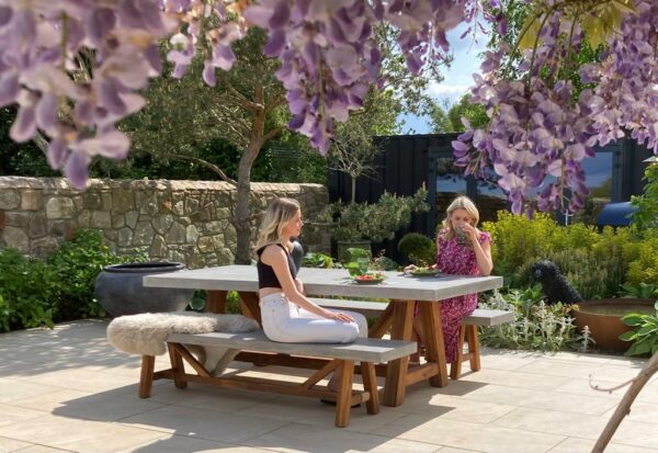 Valencia Table & Bench Set