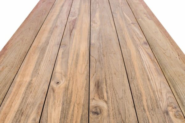 Bordeaux Reclaimed Teak Dining Table Set - Image 5