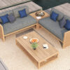 Mimosa Modular Sofa in Silver - Image 5