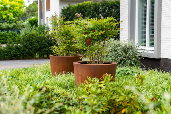 Corten Steel Cado Pots - Image 2