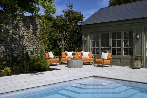 Cognac Sofa Set