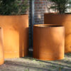 Corten Steel Atlas Pot - Image 2