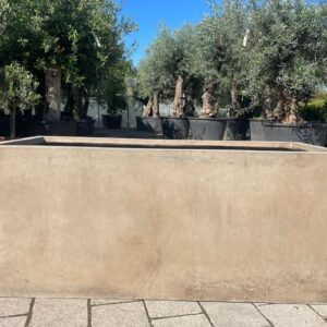 Maya Cream Trough Planters