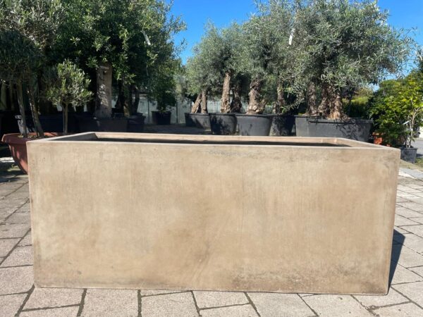 Maya Cream Trough Planters