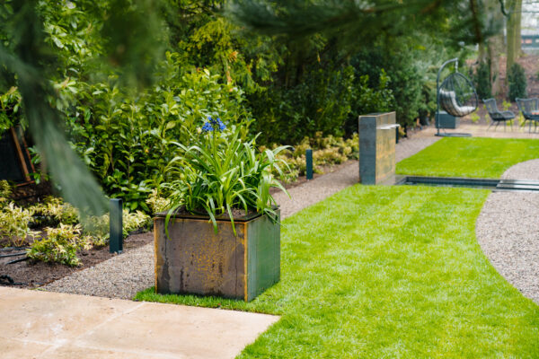 Corten Steel Domus Planter - Image 2