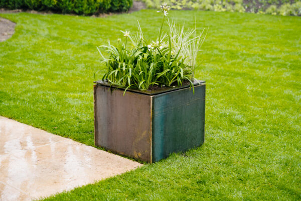 Corten Steel Domus Planter - Image 3