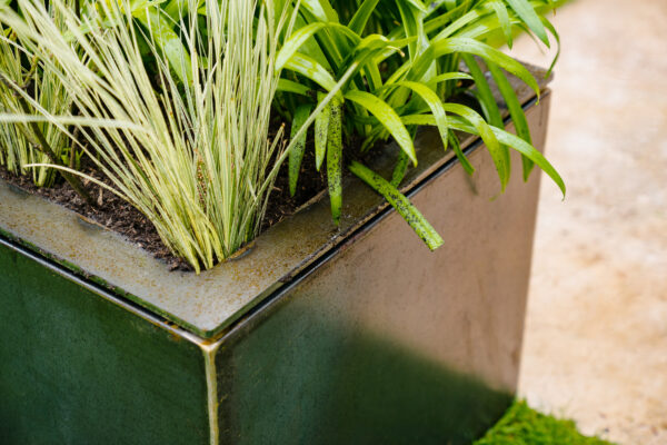 Corten Steel Domus Planter - Image 4