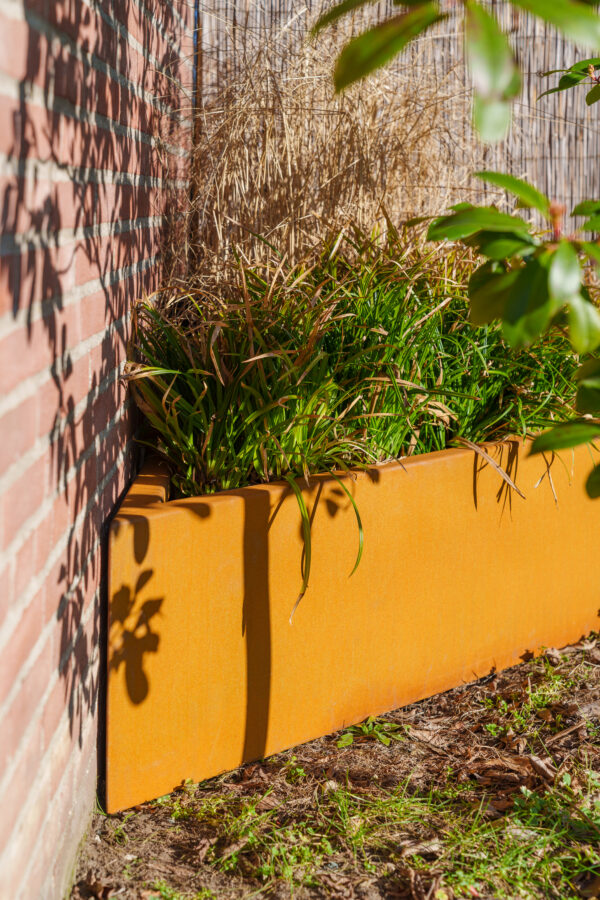 Corten Steel Triangle Planter - Image 2