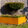 Corten Steel Triangle Planter - 600 x 600 x 600mm