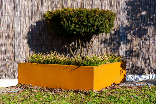 Corten Steel Triangle Planter