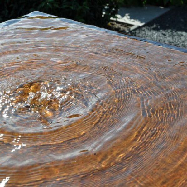 Corten Steel Water Block - Image 2