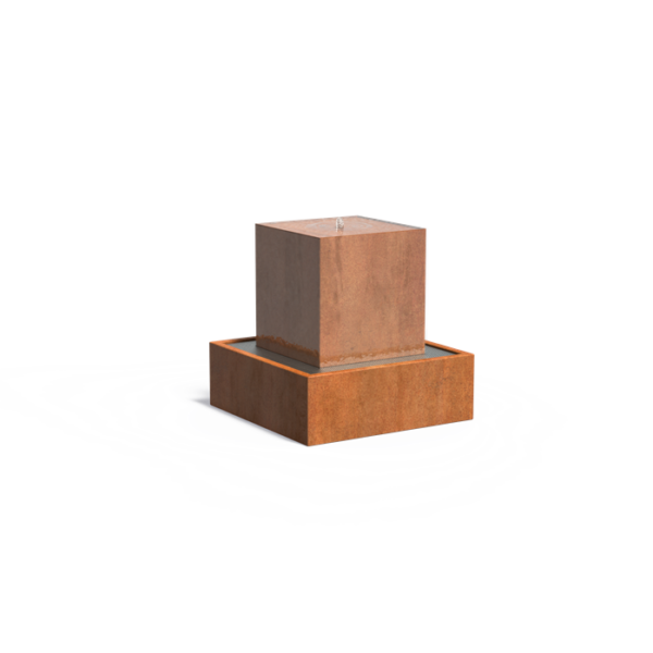 Corten Steel Water Block - Image 3