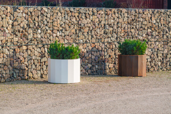 Corten Steel Boxer Planter - Image 2