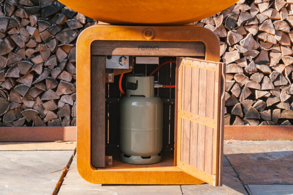 Gas-fired Corten Steel Halo Piezo - Image 2