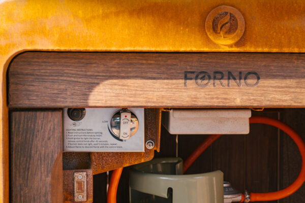 Gas-fired Corten Steel Halo Piezo - Image 3