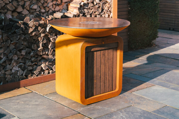 Gas-fired Corten Steel Halo Piezo - Image 4