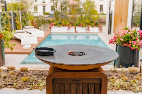 Gas-fired Corten Steel Halo Piezo - Image 8