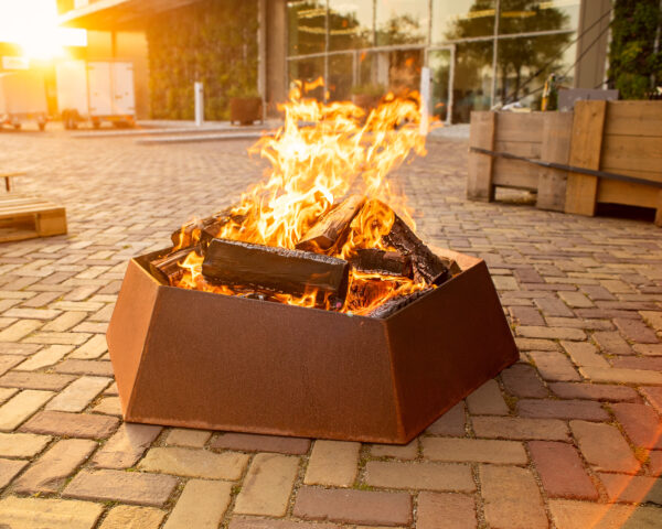 Forma Corten Steel Firebowl