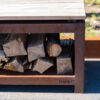 Logg Corten Steel Seating and Wooden Storage - Image 3