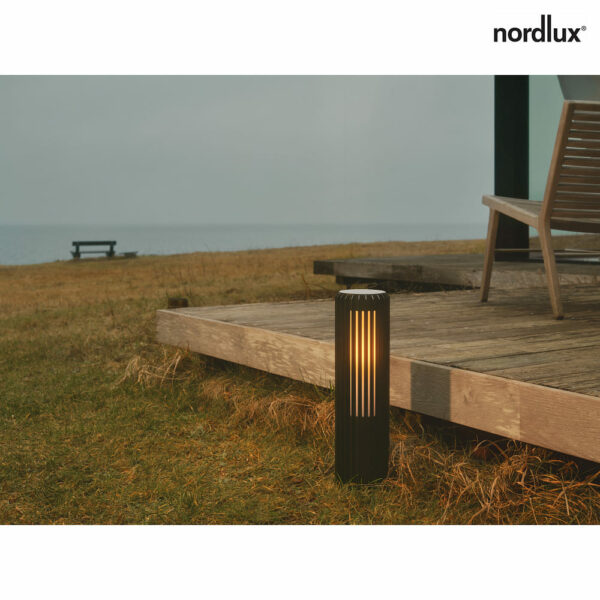 Aludra Bollard Light in Metallic Brown - Image 2