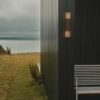 Aludra Double Wall Light in metallic brown - Image 2