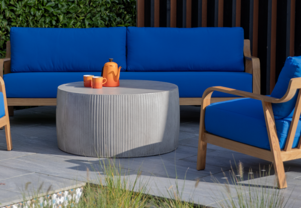 Cognac Outdoor Coffee Table