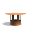 Rain Cap for Corten steel fire and heat products - 204(D) x 215(H)mm