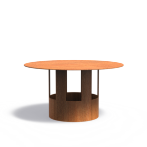 Rain Cap for Corten steel fire and heat products