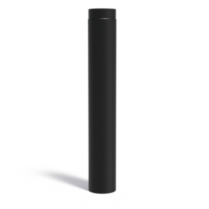 Galvanised steel flue for fire and heat products