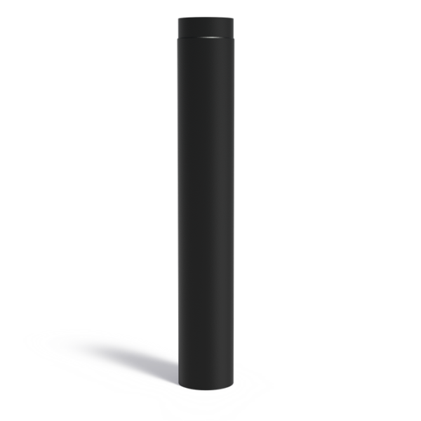 Galvanised steel flue for fire and heat products