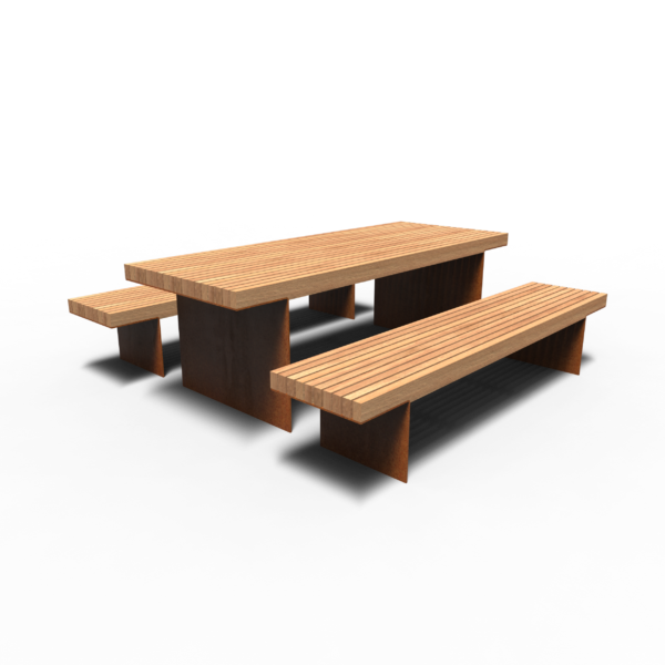 Corten Steel Borg Picnic Set